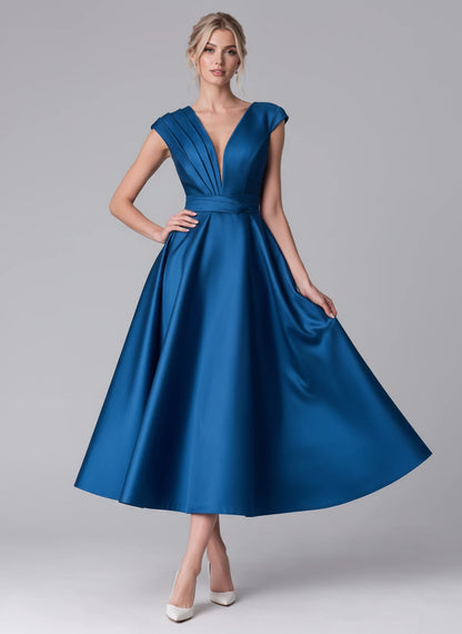 Madrigal Midi Dresses — Blue | SKU: RB-e8c11e-blue-2,RB-e8c11e-blue-4,RB-e8c11e-blue-6,RB-e8c11e-blue-8,RB-e8c11e-blue-10,RB-e8c11e-blue-12,RB-e8c11e-blue-14,RB-e8c11e-blue-16,RB-e8c11e-blue-16W,RB-e8c11e-blue-18W,RB-e8c11e-blue-20W,RB-e8c11e-blue-22W