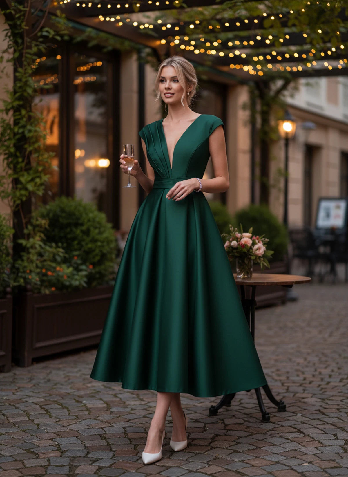 Madrigal Midi Dresses — Green | SKU: RB-e8c11e-green-2,RB-e8c11e-green-4,RB-e8c11e-green-6,RB-e8c11e-green-8,RB-e8c11e-green-10,RB-e8c11e-green-12,RB-e8c11e-green-14,RB-e8c11e-green-16,RB-e8c11e-green-16W,RB-e8c11e-green-18W,RB-e8c11e-green-20W,RB-e8c11e-green-22W