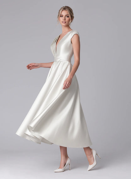 Madrigal Midi Dresses — White | SKU: RB-e8c11e-white-2,RB-e8c11e-white-4,RB-e8c11e-white-6,RB-e8c11e-white-8,RB-e8c11e-white-10,RB-e8c11e-white-12,RB-e8c11e-white-14,RB-e8c11e-white-16,RB-e8c11e-white-16W,RB-e8c11e-white-18W,RB-e8c11e-white-20W,RB-e8c11e-white-22W