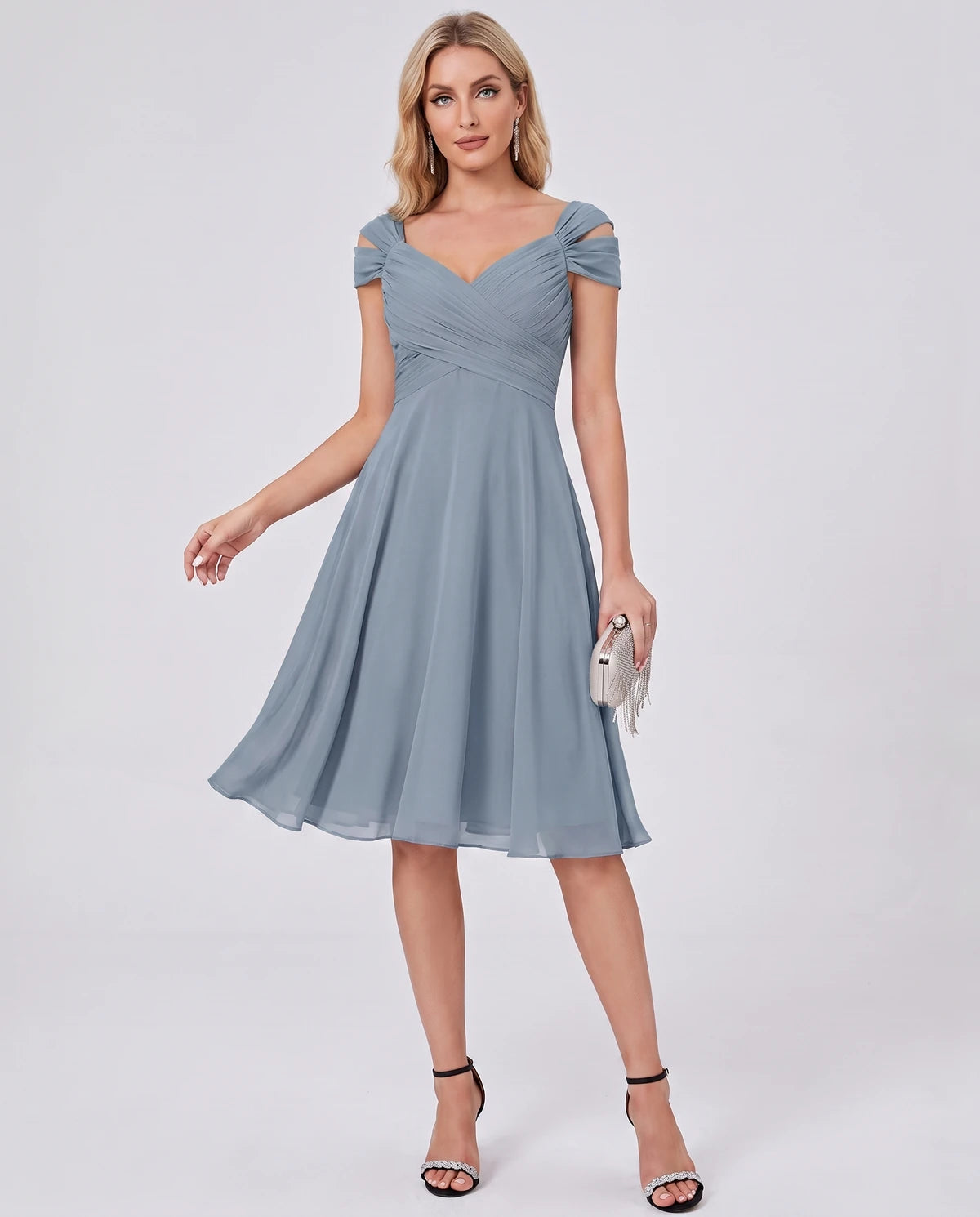 Maelys Midi Dresses — Blue