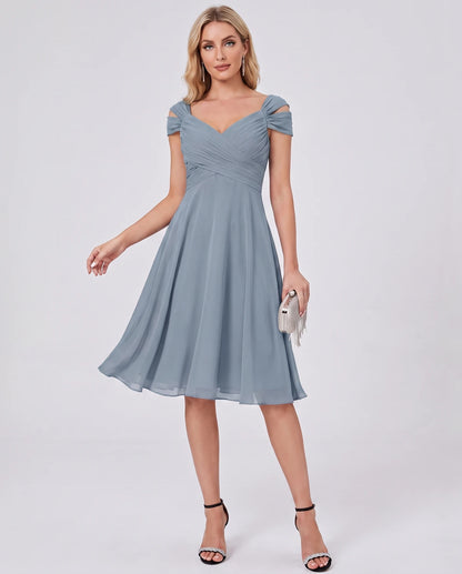 Maelys Midi Dresses — Blue