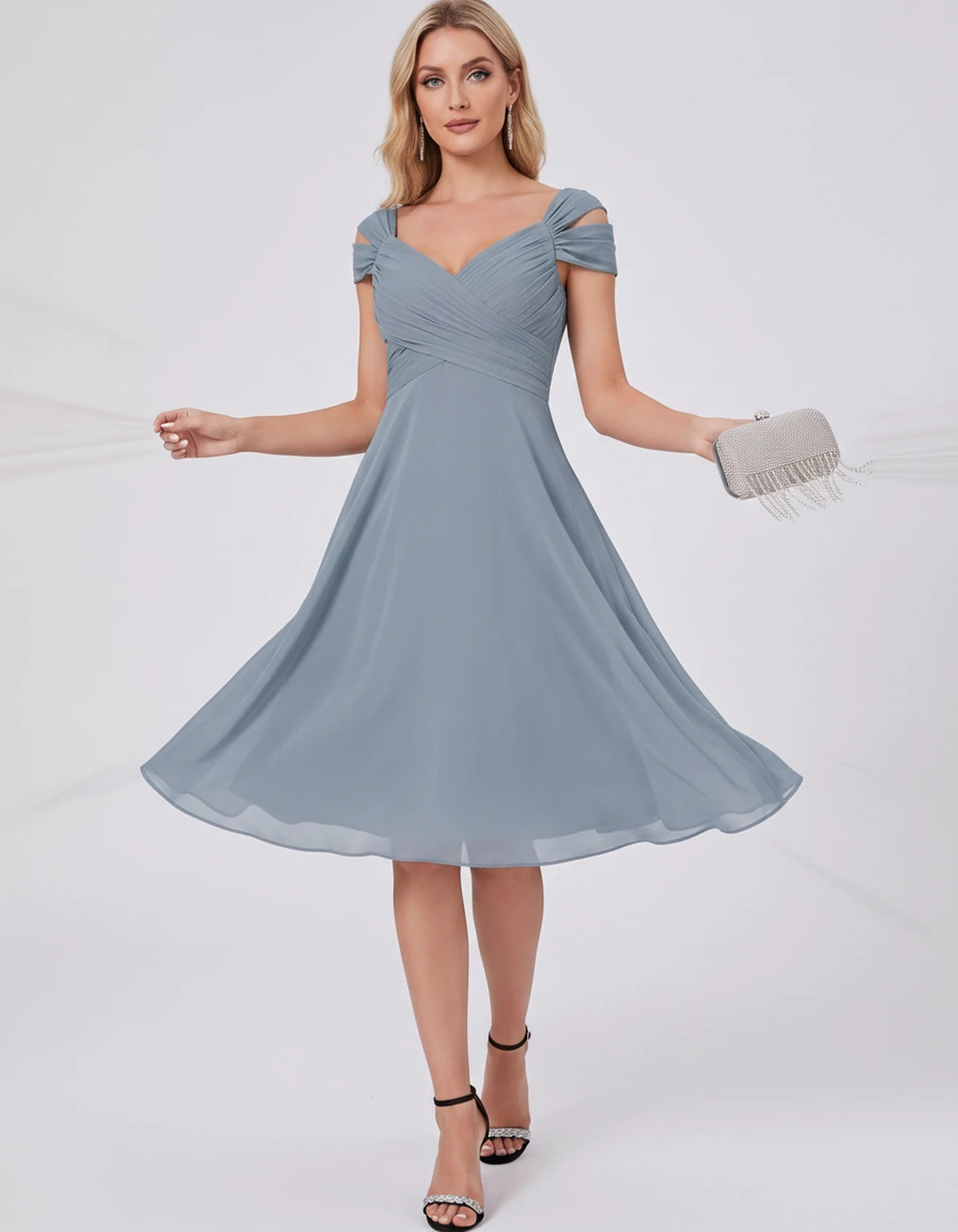 Maelys Midi Dresses — Blue | SKU: RB-25267f-blue-2,RB-25267f-blue-4,RB-25267f-blue-6,RB-25267f-blue-8,RB-25267f-blue-10,RB-25267f-blue-12,RB-25267f-blue-14,RB-25267f-blue-16,RB-25267f-blue-16W,RB-25267f-blue-18W,RB-25267f-blue-20W,RB-25267f-blue-22W