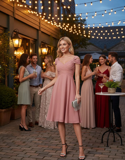 Maelys Midi Dresses — Dusty Rose | SKU: RB-25267f-dustyr23-2,RB-25267f-dustyr23-4,RB-25267f-dustyr23-6,RB-25267f-dustyr23-8,RB-25267f-dustyr23-10,RB-25267f-dustyr23-12,RB-25267f-dustyr23-14,RB-25267f-dustyr23-16,RB-25267f-dustyr23-16W,RB-25267f-dustyr23-18W,RB-25267f-dustyr23-20W,RB-25267f-dustyr23-22W