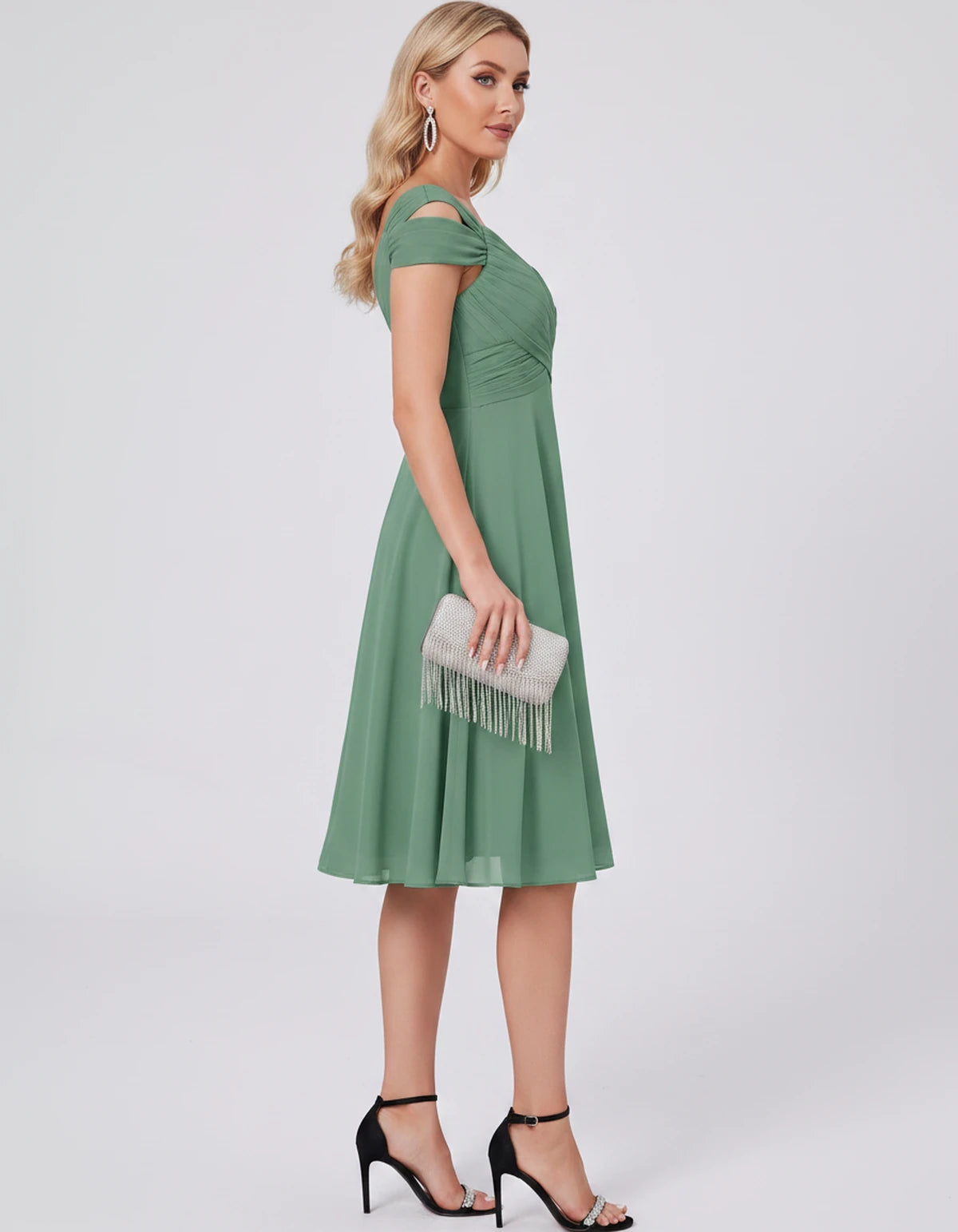 Maelys Midi Dresses — Eucalyptus | SKU: RB-25267f-eucaly4d-2,RB-25267f-eucaly4d-4,RB-25267f-eucaly4d-6,RB-25267f-eucaly4d-8,RB-25267f-eucaly4d-10,RB-25267f-eucaly4d-12,RB-25267f-eucaly4d-14,RB-25267f-eucaly4d-16,RB-25267f-eucaly4d-16W,RB-25267f-eucaly4d-18W,RB-25267f-eucaly4d-20W,RB-25267f-eucaly4d-22W