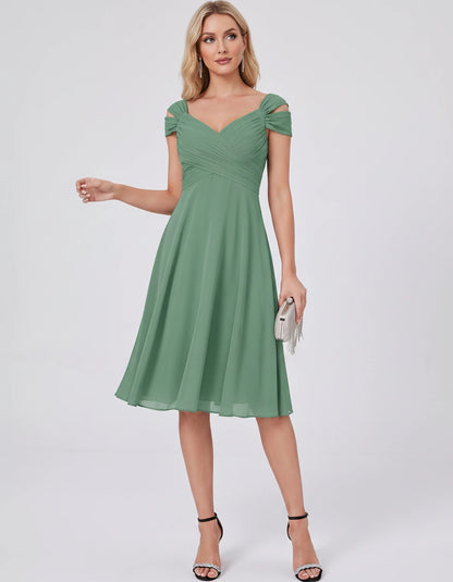 Maelys Midi Dresses — Eucalyptus | SKU: RB-25267f-eucaly4d-2,RB-25267f-eucaly4d-4,RB-25267f-eucaly4d-6,RB-25267f-eucaly4d-8,RB-25267f-eucaly4d-10,RB-25267f-eucaly4d-12,RB-25267f-eucaly4d-14,RB-25267f-eucaly4d-16,RB-25267f-eucaly4d-16W,RB-25267f-eucaly4d-18W,RB-25267f-eucaly4d-20W,RB-25267f-eucaly4d-22W