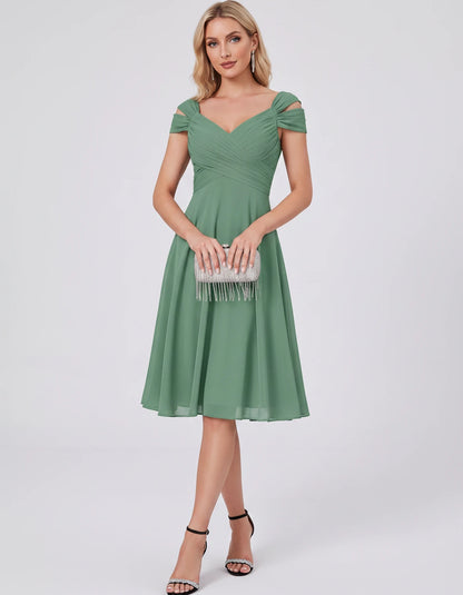 Maelys Midi Dresses — Eucalyptus | SKU: RB-25267f-eucaly4d-2,RB-25267f-eucaly4d-4,RB-25267f-eucaly4d-6,RB-25267f-eucaly4d-8,RB-25267f-eucaly4d-10,RB-25267f-eucaly4d-12,RB-25267f-eucaly4d-14,RB-25267f-eucaly4d-16,RB-25267f-eucaly4d-16W,RB-25267f-eucaly4d-18W,RB-25267f-eucaly4d-20W,RB-25267f-eucaly4d-22W