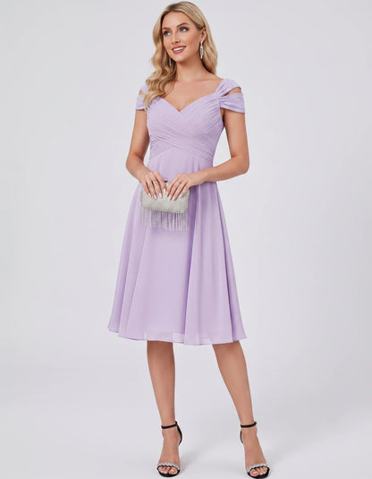 Maelys Midi Dresses — Lilac | SKU: RB-25267f-lilac-2,RB-25267f-lilac-4,RB-25267f-lilac-6,RB-25267f-lilac-8,RB-25267f-lilac-10,RB-25267f-lilac-12,RB-25267f-lilac-14,RB-25267f-lilac-16,RB-25267f-lilac-16W,RB-25267f-lilac-18W,RB-25267f-lilac-20W,RB-25267f-lilac-22W
