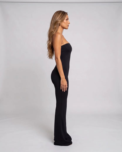 Magnelle Jumpsuit — Black | SKU: RB-b1f015-black-XS,RB-b1f015-black-S,RB-b1f015-black-M,RB-b1f015-black-L,RB-b1f015-black-XL
