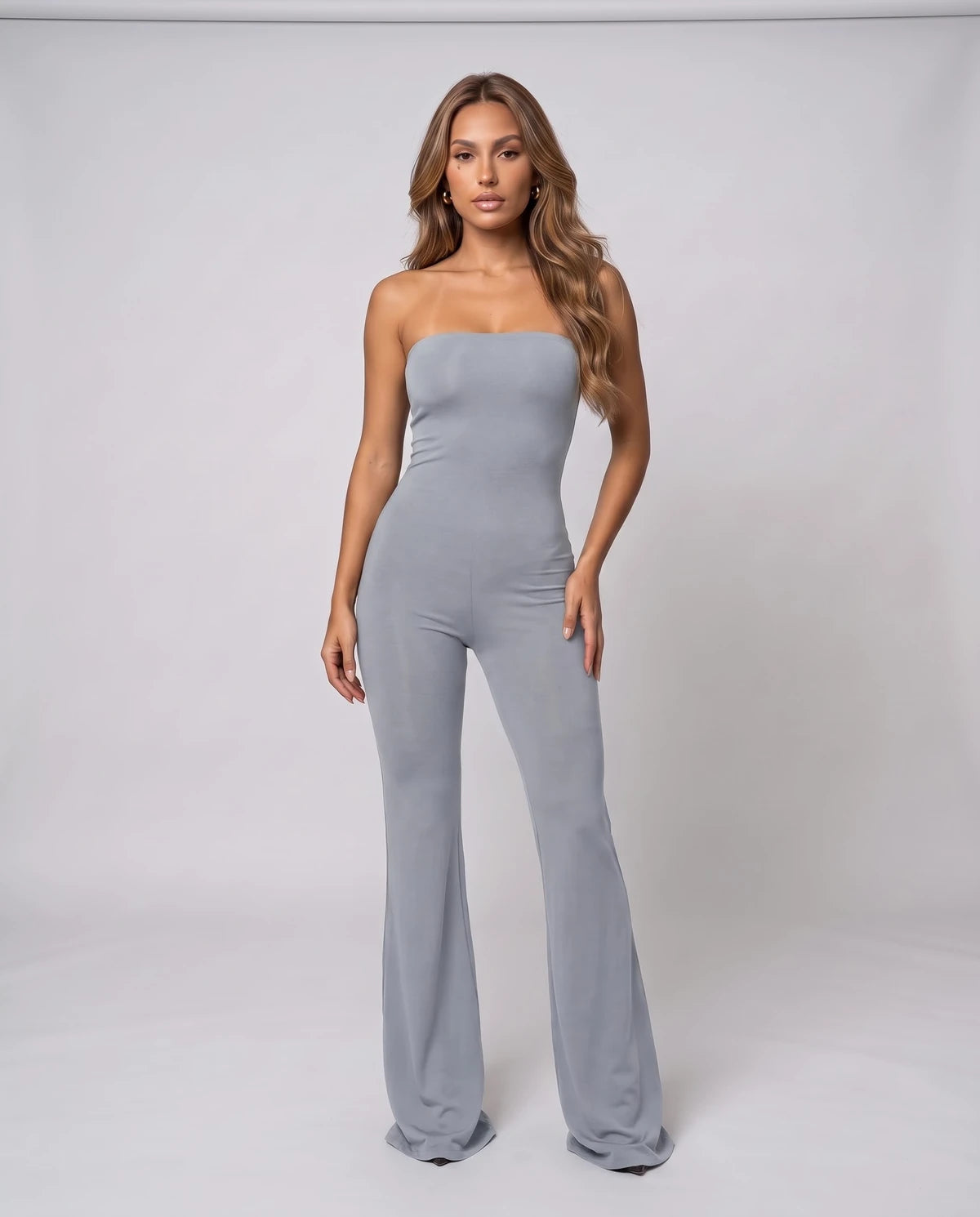 Magnelle Jumpsuit — Grey