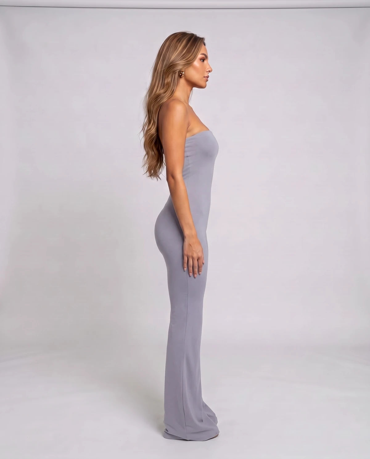 Magnelle Jumpsuit — Grey | SKU: RB-b1f015-grey-XS,RB-b1f015-grey-S,RB-b1f015-grey-M,RB-b1f015-grey-L,RB-b1f015-grey-XL