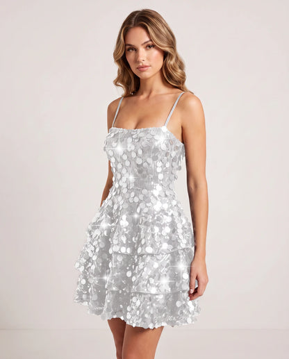 Magnolia Mini Dress — White