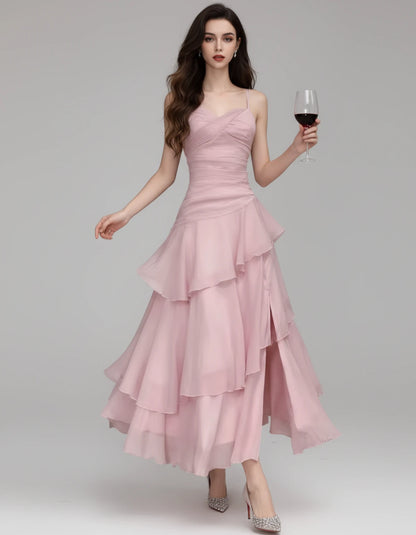 Mahonia Maxi Dresses — Baby Pink