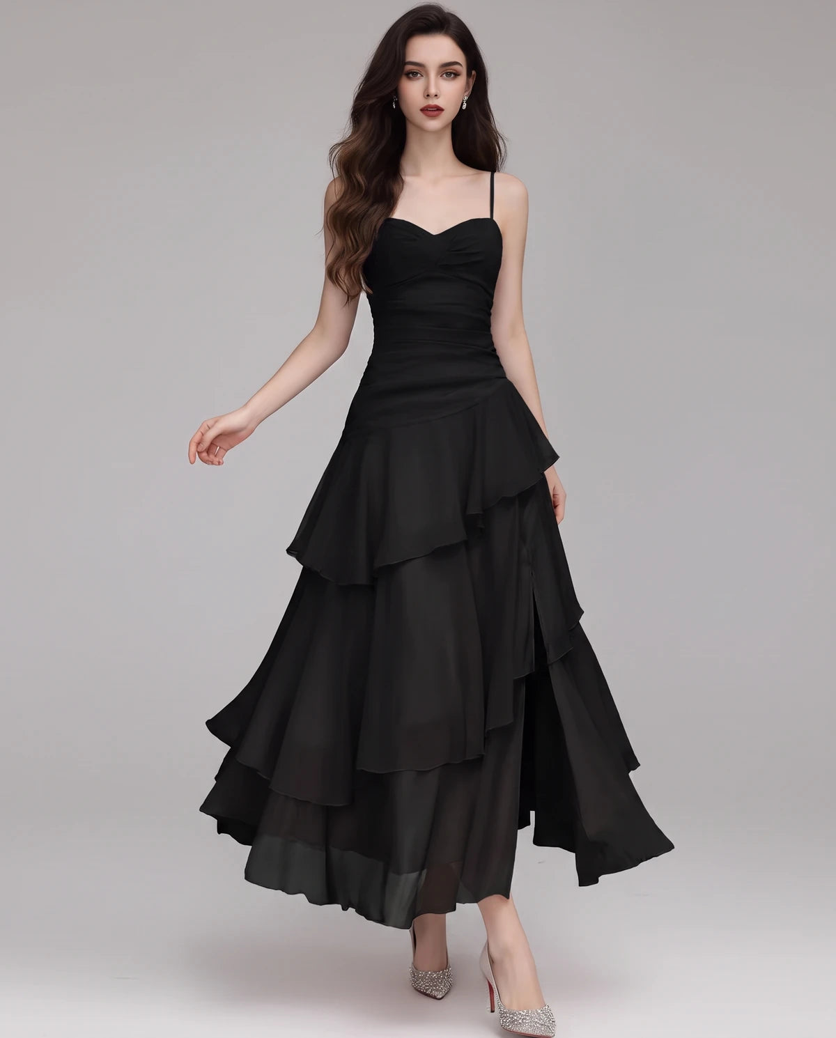 Mahonia Maxi Dresses — Black