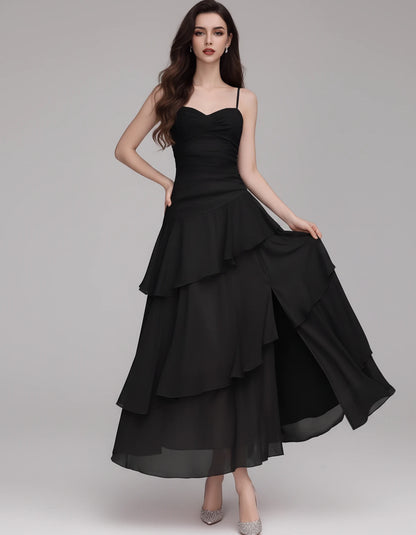 Mahonia Maxi Dresses — Black | SKU: RB-c612f4-black-XS,RB-c612f4-black-S,RB-c612f4-black-M,RB-c612f4-black-L,RB-c612f4-black-XL
