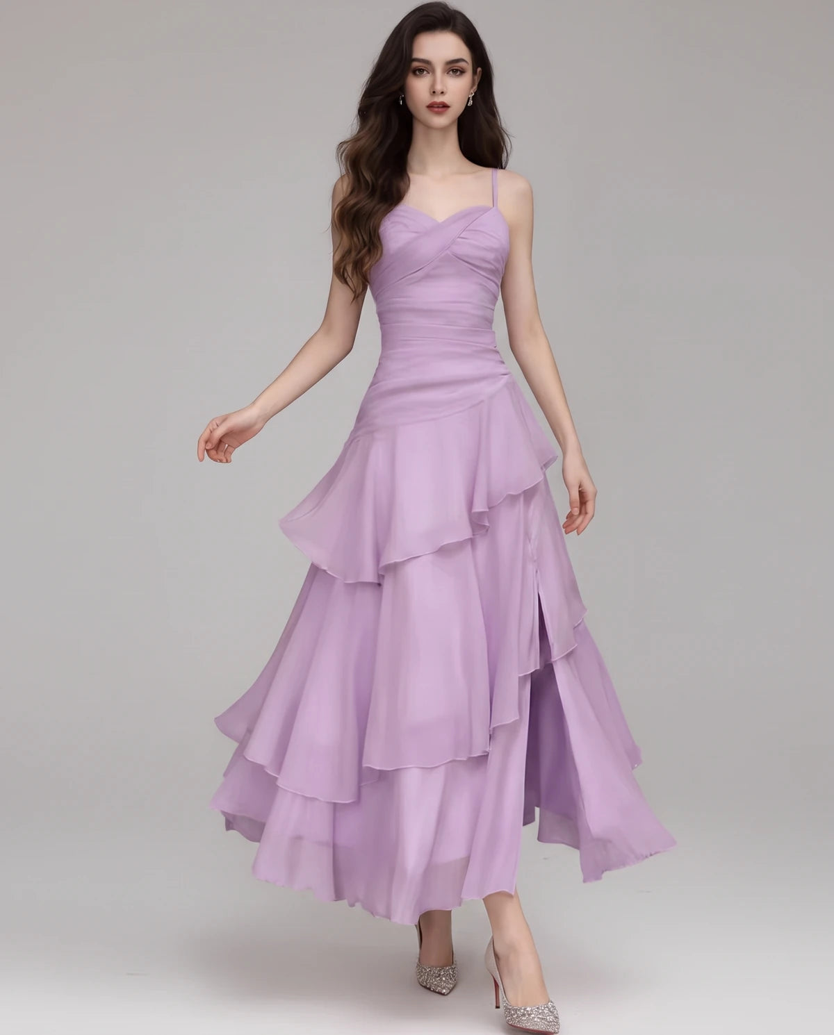 Mahonia Maxi Dresses — Mauve