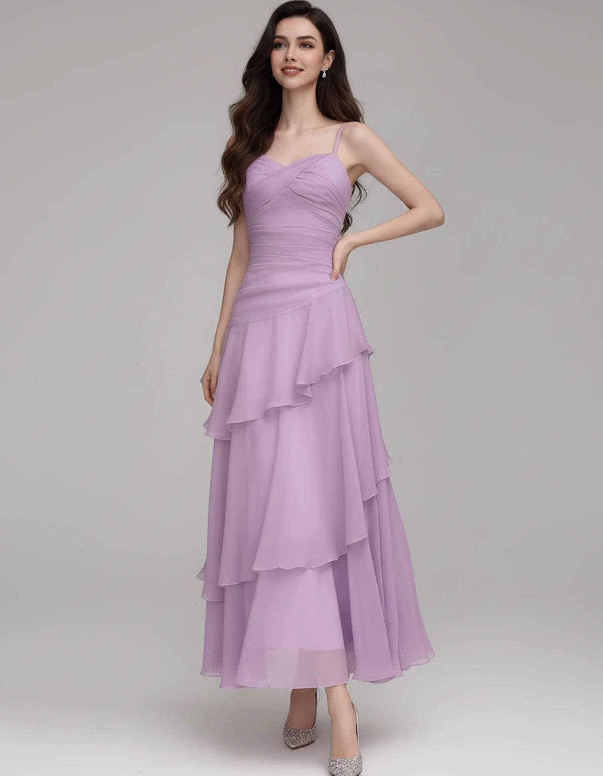 Mahonia Maxi Dresses — Mauve | SKU: RB-c612f4-mauve-XS,RB-c612f4-mauve-S,RB-c612f4-mauve-M,RB-c612f4-mauve-L,RB-c612f4-mauve-XL