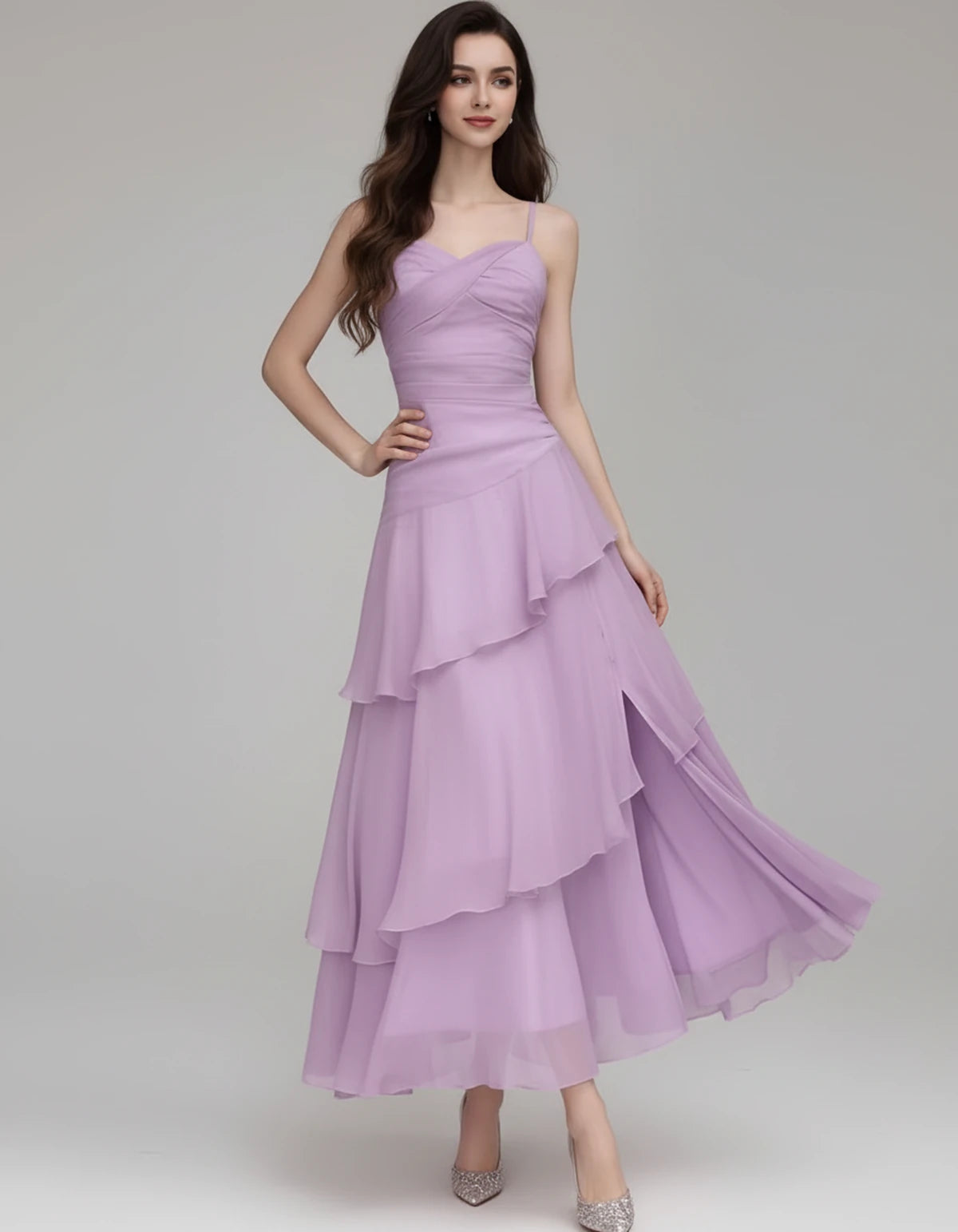 Mahonia Maxi Dresses — Mauve | SKU: RB-c612f4-mauve-XS,RB-c612f4-mauve-S,RB-c612f4-mauve-M,RB-c612f4-mauve-L,RB-c612f4-mauve-XL