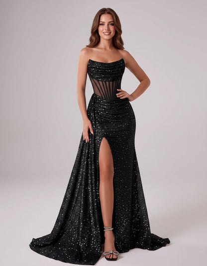 Maisonne Maxi Dresses — Black | SKU: RB-c17685-black-2,RB-c17685-black-4,RB-c17685-black-6,RB-c17685-black-8,RB-c17685-black-10,RB-c17685-black-12,RB-c17685-black-14,RB-c17685-black-14W,RB-c17685-black-16,RB-c17685-black-16W,RB-c17685-black-18W,RB-c17685-black-20W