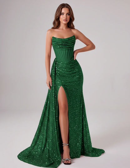 Maisonne Maxi Dresses — Green | SKU: RB-c17685-green-2,RB-c17685-green-4,RB-c17685-green-6,RB-c17685-green-8,RB-c17685-green-10,RB-c17685-green-12,RB-c17685-green-14,RB-c17685-green-14W,RB-c17685-green-16,RB-c17685-green-16W,RB-c17685-green-18W,RB-c17685-green-20W