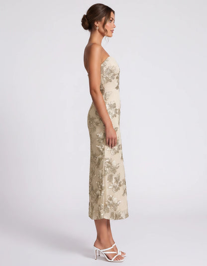Mandarine Midi Dresses — Champagne | SKU: RB-257a52-champa2e-2,RB-257a52-champa2e-4,RB-257a52-champa2e-6,RB-257a52-champa2e-8,RB-257a52-champa2e-10,RB-257a52-champa2e-12,RB-257a52-champa2e-14,RB-257a52-champa2e-16,RB-257a52-champa2e-16W,RB-257a52-champa2e-18W,RB-257a52-champa2e-20W,RB-257a52-champa2e-22W