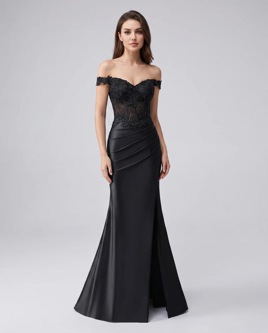 Manon Maxi Dresses — Black