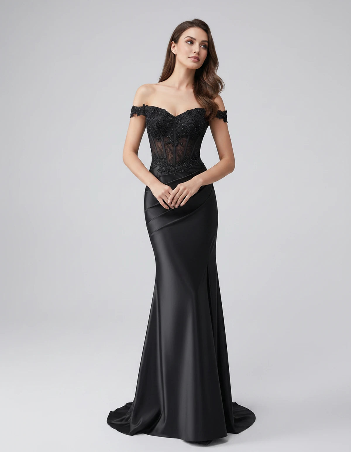Manon Maxi Dresses — Black | SKU: RB-4e2bc3-black-2,RB-4e2bc3-black-4,RB-4e2bc3-black-6,RB-4e2bc3-black-8,RB-4e2bc3-black-10,RB-4e2bc3-black-12,RB-4e2bc3-black-14,RB-4e2bc3-black-16,RB-4e2bc3-black-16W,RB-4e2bc3-black-18W,RB-4e2bc3-black-20W