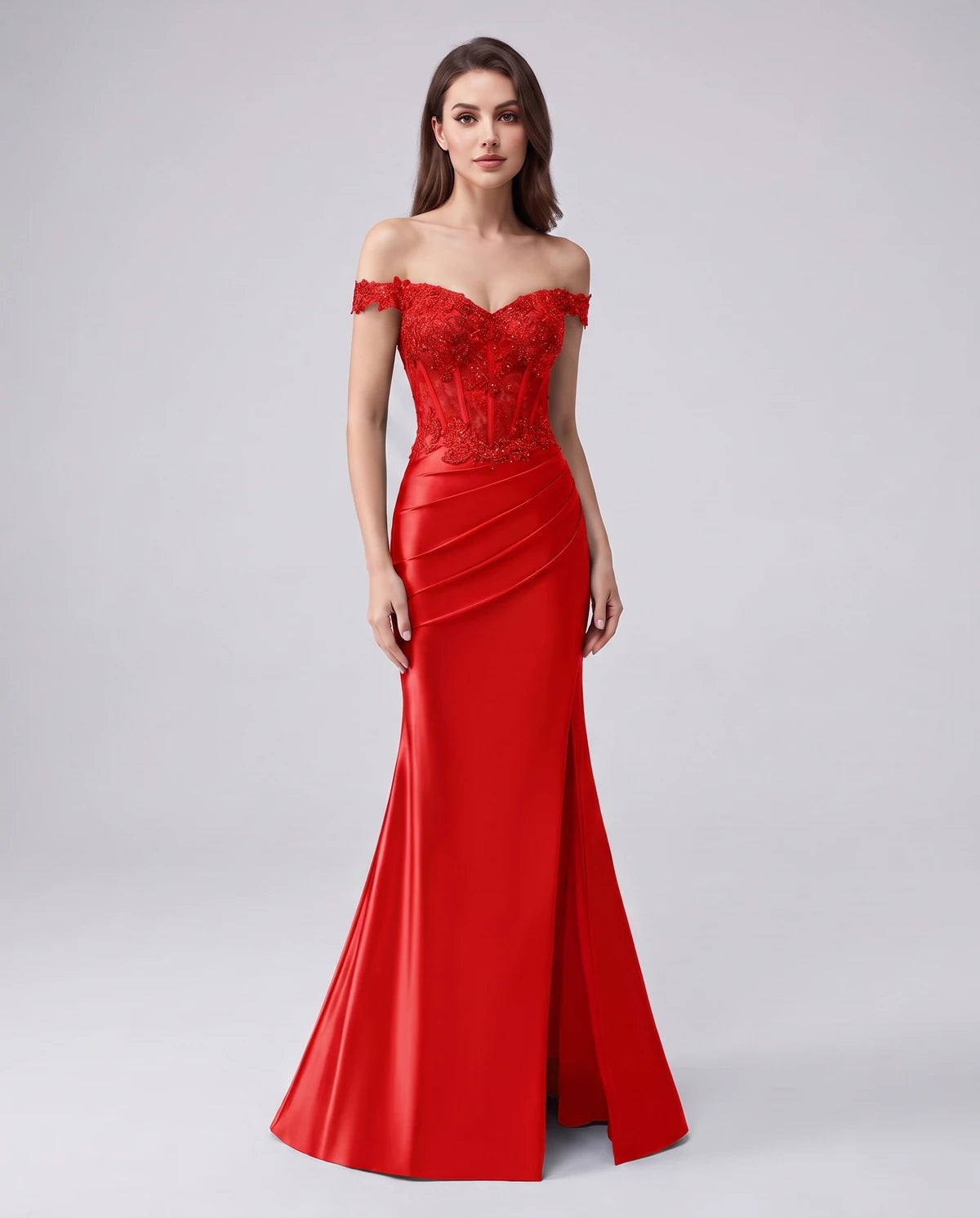 Manon Maxi Dresses — Red