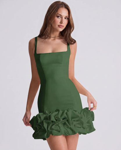 Marceline Mini Dresses — Emerald