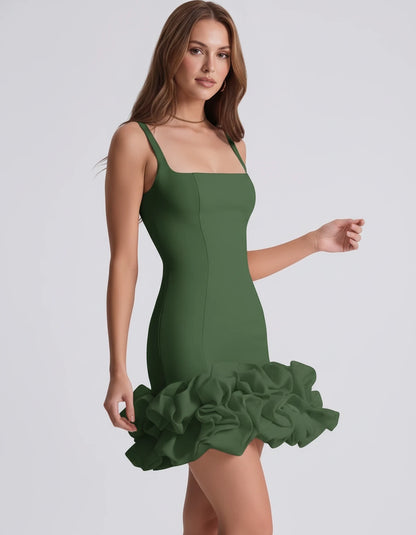 Marceline Mini Dresses — Emerald | SKU: RB-fe4b06-emerald-2,RB-fe4b06-emerald-4,RB-fe4b06-emerald-6,RB-fe4b06-emerald-8,RB-fe4b06-emerald-10,RB-fe4b06-emerald-12,RB-fe4b06-emerald-14,RB-fe4b06-emerald-16,RB-fe4b06-emerald-16W,RB-fe4b06-emerald-18W,RB-fe4b06-emerald-20W,RB-fe4b06-emerald-22W