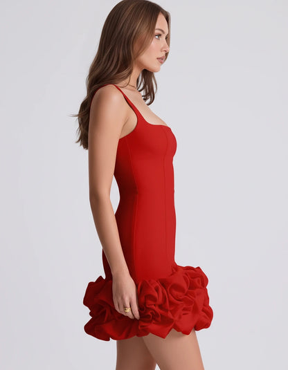 Marceline Mini Dresses — Red | SKU: RB-fe4b06-red-2,RB-fe4b06-red-4,RB-fe4b06-red-6,RB-fe4b06-red-8,RB-fe4b06-red-10,RB-fe4b06-red-12,RB-fe4b06-red-14,RB-fe4b06-red-16,RB-fe4b06-red-16W,RB-fe4b06-red-18W,RB-fe4b06-red-20W,RB-fe4b06-red-22W