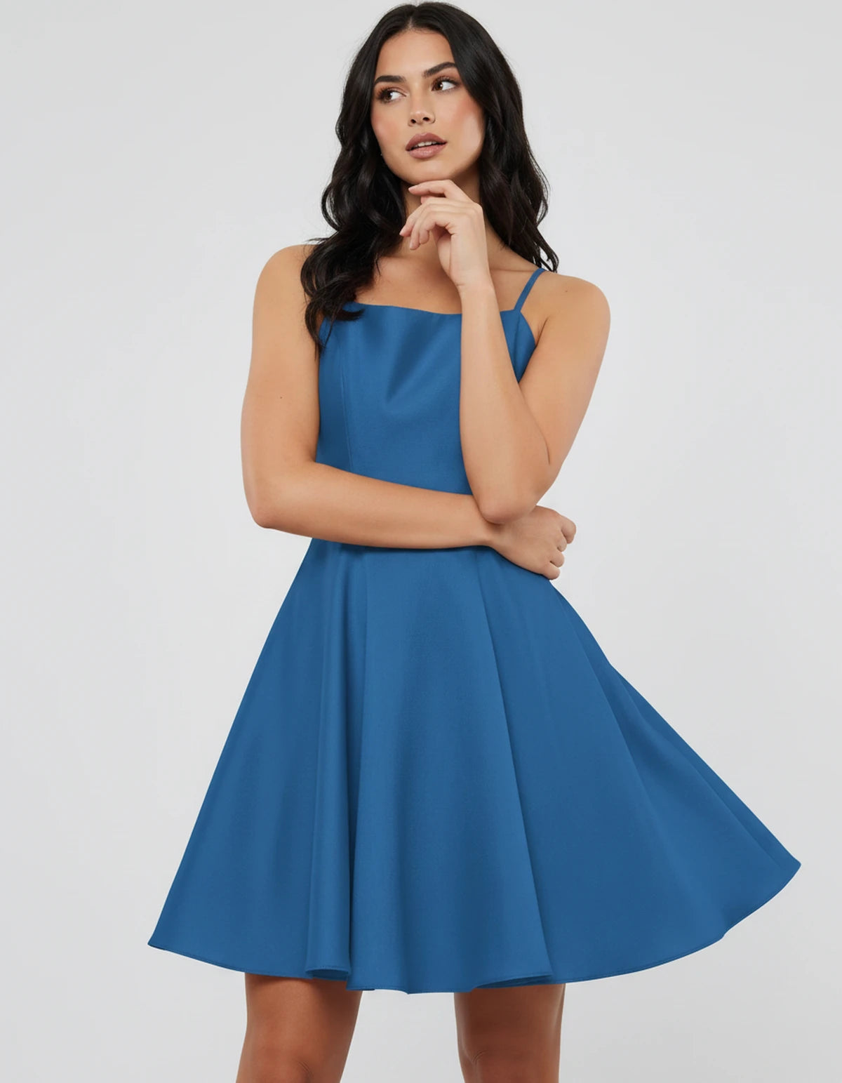 Marcelline Midi Dresses — Blue | SKU: RB-ae426c-blue-2,RB-ae426c-blue-4,RB-ae426c-blue-6,RB-ae426c-blue-8,RB-ae426c-blue-10,RB-ae426c-blue-12,RB-ae426c-blue-14W,RB-ae426c-blue-16W,RB-ae426c-blue-18W,RB-ae426c-blue-20W,RB-ae426c-blue-22W,RB-ae426c-blue-24W