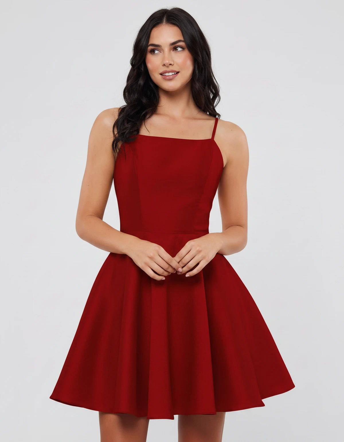 Marcelline Midi Dresses — Red | SKU: RB-ae426c-red-2,RB-ae426c-red-4,RB-ae426c-red-6,RB-ae426c-red-8,RB-ae426c-red-10,RB-ae426c-red-12,RB-ae426c-red-14W,RB-ae426c-red-16W,RB-ae426c-red-18W,RB-ae426c-red-20W,RB-ae426c-red-22W,RB-ae426c-red-24W