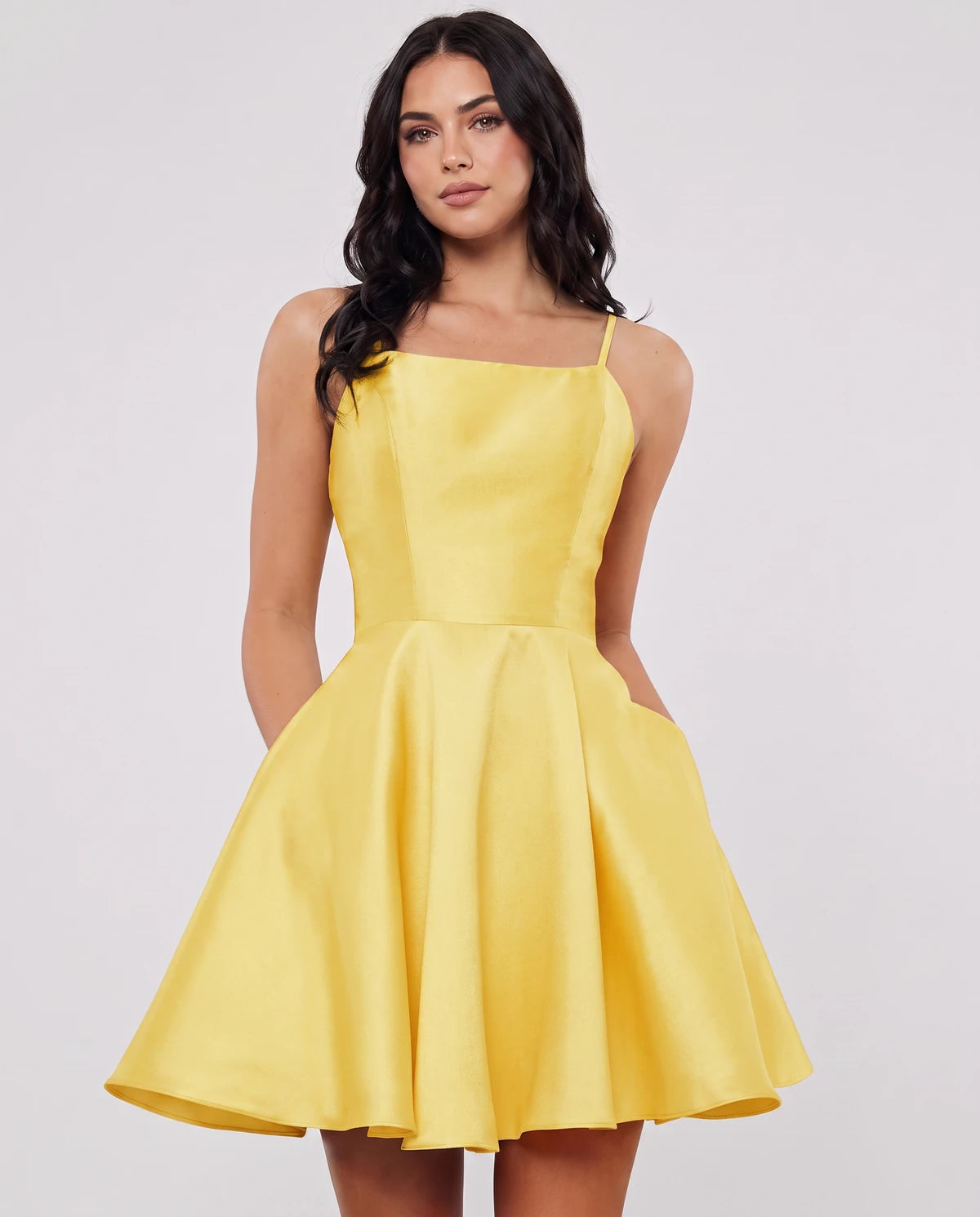 Marcelline Midi Dresses — Yellow