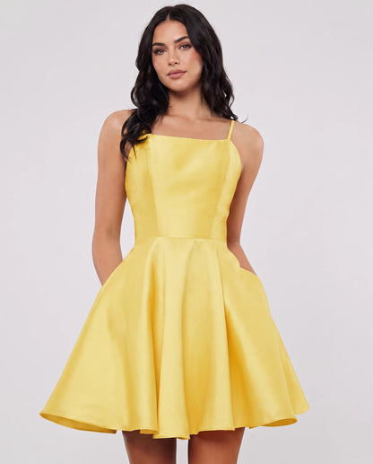 Marcelline Midi Dresses — Yellow