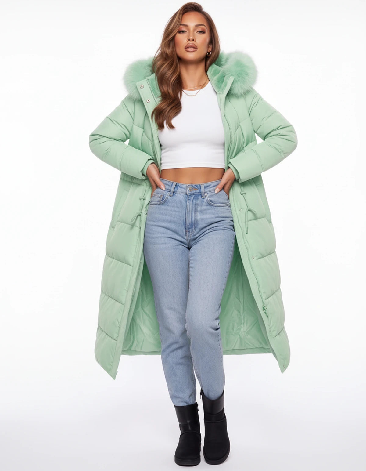 Marelle Jackets — Mint | SKU: RB-4437c9-mint-XS,RB-4437c9-mint-S,RB-4437c9-mint-M,RB-4437c9-mint-L