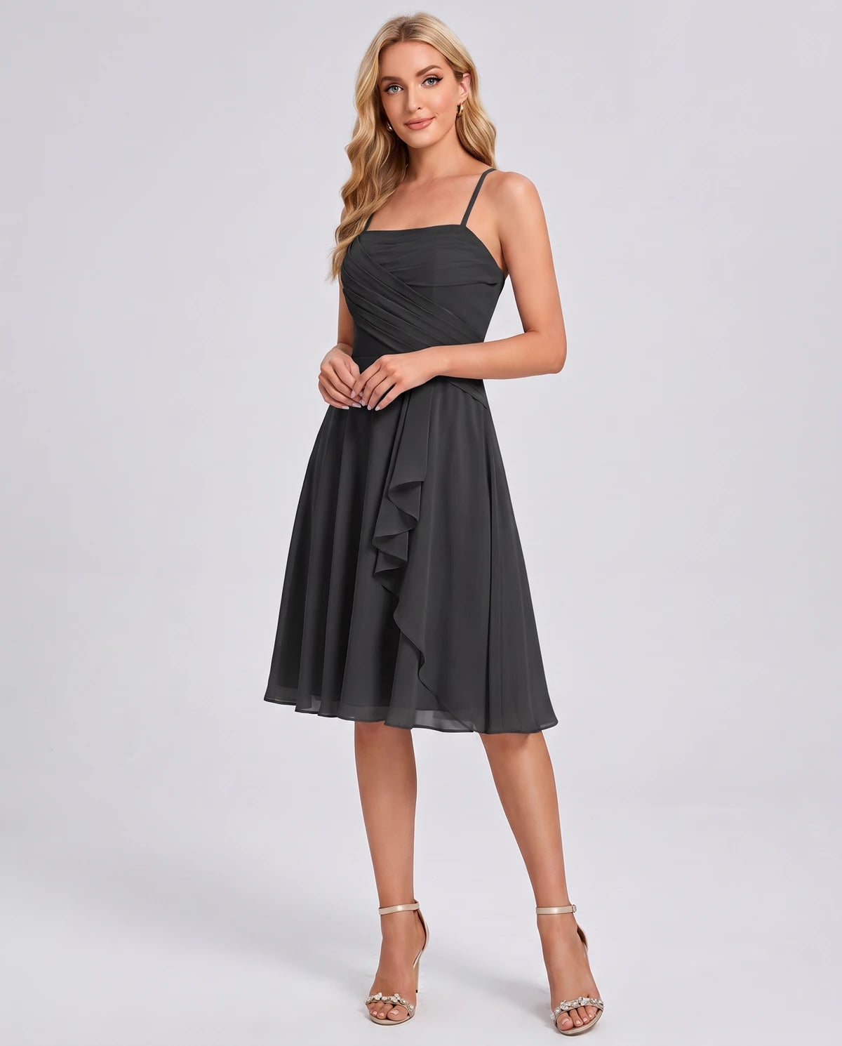 Margaux Midi Dresses — Black