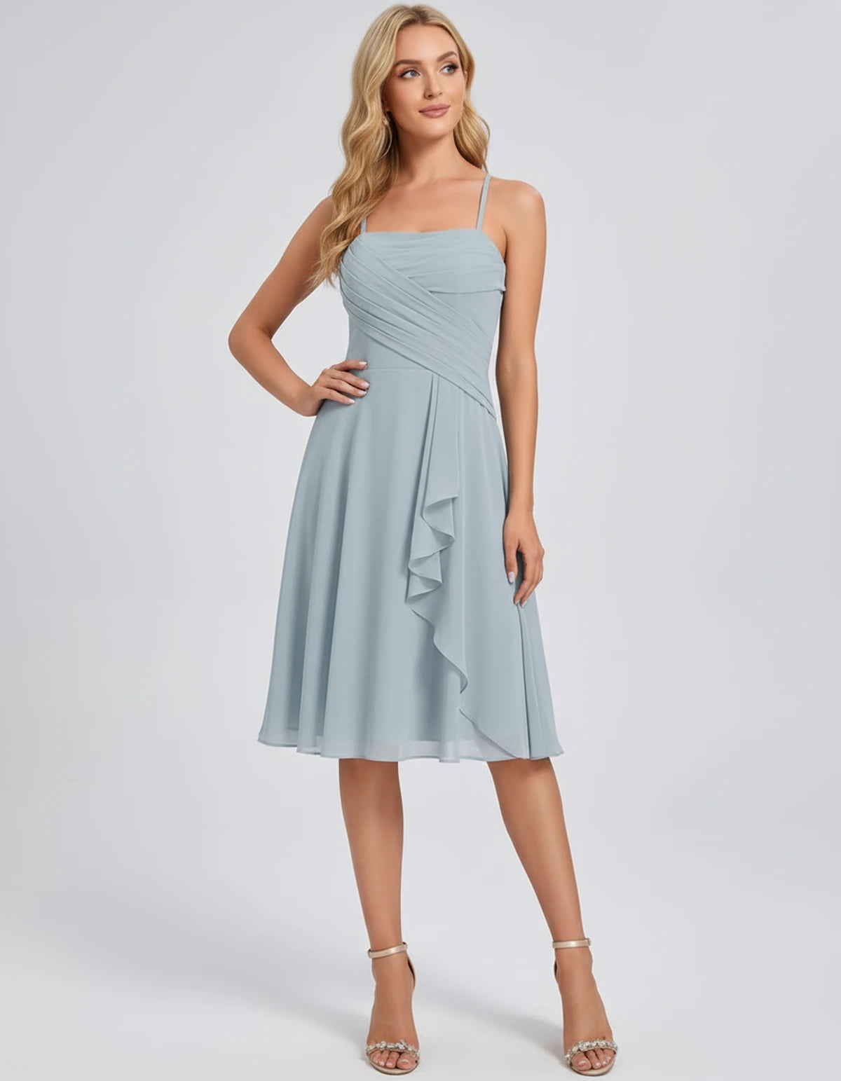 Margaux Midi Dresses — Dusty Blue | SKU: RB-006a91-dustyb76-2,RB-006a91-dustyb76-4,RB-006a91-dustyb76-6,RB-006a91-dustyb76-8,RB-006a91-dustyb76-10,RB-006a91-dustyb76-12,RB-006a91-dustyb76-14,RB-006a91-dustyb76-16,RB-006a91-dustyb76-16W,RB-006a91-dustyb76-18W,RB-006a91-dustyb76-20W,RB-006a91-dustyb76-22W