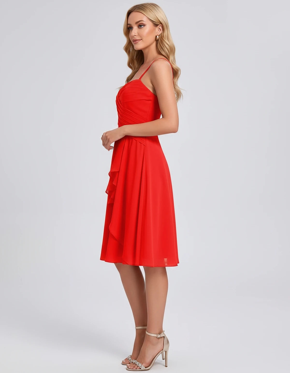 Margaux Midi Dresses — Red | SKU: RB-006a91-red-2,RB-006a91-red-4,RB-006a91-red-6,RB-006a91-red-8,RB-006a91-red-10,RB-006a91-red-12,RB-006a91-red-14,RB-006a91-red-16,RB-006a91-red-16W,RB-006a91-red-18W,RB-006a91-red-20W,RB-006a91-red-22W