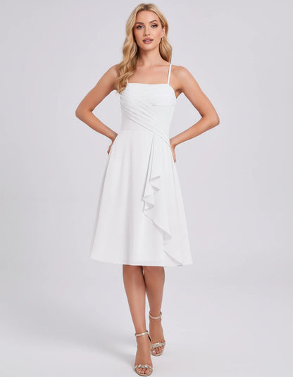 Margaux Midi Dresses — White | SKU: RB-006a91-white-2,RB-006a91-white-4,RB-006a91-white-6,RB-006a91-white-8,RB-006a91-white-10,RB-006a91-white-12,RB-006a91-white-14,RB-006a91-white-16,RB-006a91-white-16W,RB-006a91-white-18W,RB-006a91-white-20W,RB-006a91-white-22W