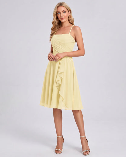 Margaux Midi Dresses — Yellow