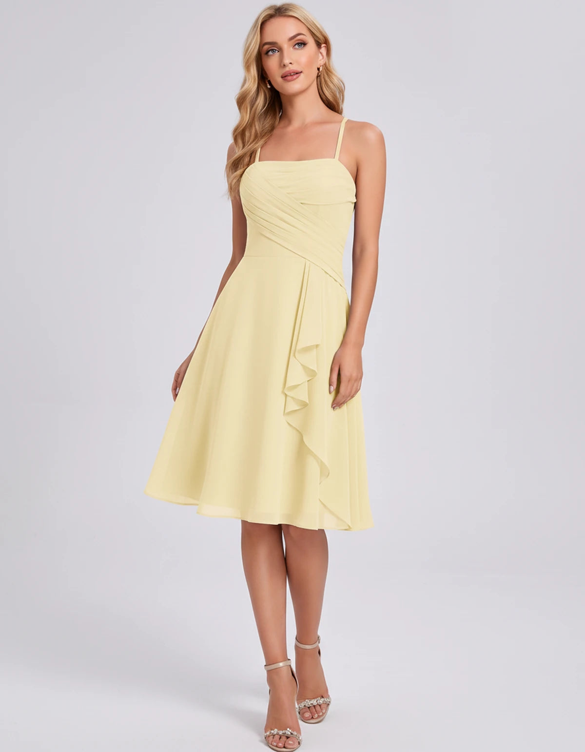 Margaux Midi Dresses — Yellow | SKU: RB-006a91-yellow-2,RB-006a91-yellow-4,RB-006a91-yellow-6,RB-006a91-yellow-8,RB-006a91-yellow-10,RB-006a91-yellow-12,RB-006a91-yellow-14,RB-006a91-yellow-16,RB-006a91-yellow-16W,RB-006a91-yellow-18W,RB-006a91-yellow-20W,RB-006a91-yellow-22W