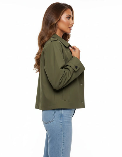 Maribelle Jackets — Olive Green | SKU: RB-a75b40-oliveg69-XS,RB-a75b40-oliveg69-S,RB-a75b40-oliveg69-M,RB-a75b40-oliveg69-L