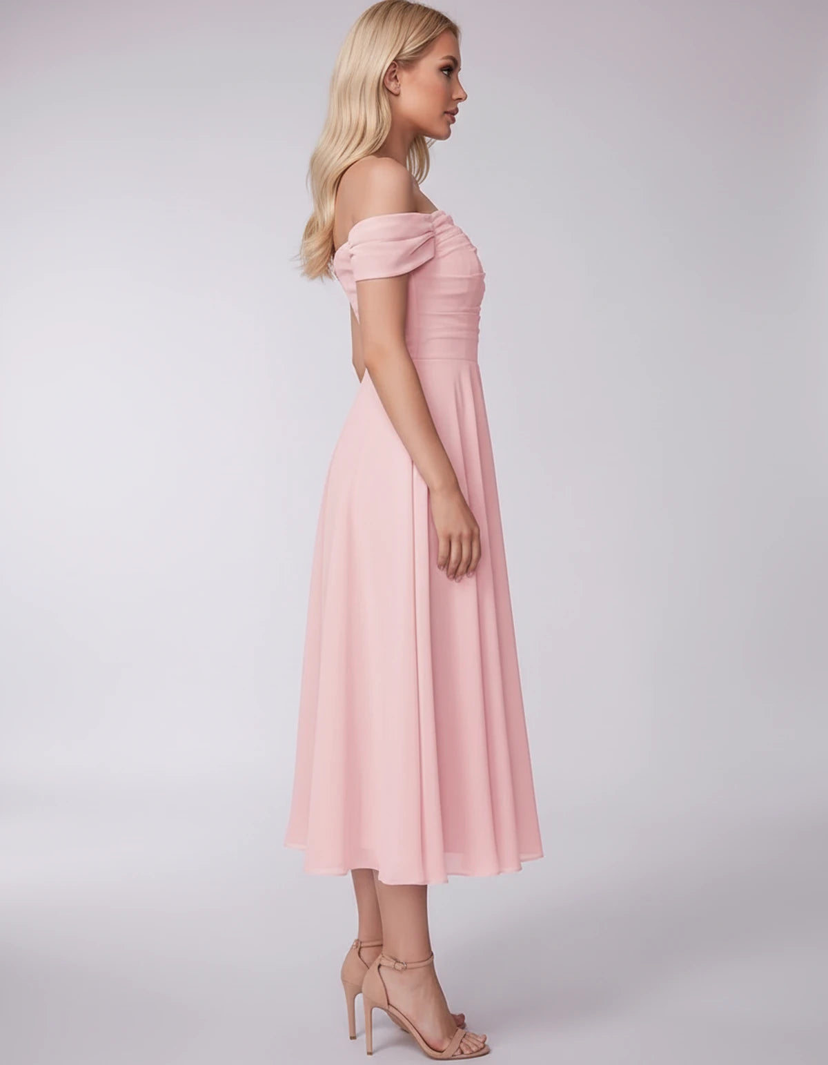 Marisol Midi Dresses — Blush | SKU: RB-3c3e40-blush-2,RB-3c3e40-blush-4,RB-3c3e40-blush-6,RB-3c3e40-blush-8,RB-3c3e40-blush-10,RB-3c3e40-blush-12,RB-3c3e40-blush-14,RB-3c3e40-blush-16,RB-3c3e40-blush-16W,RB-3c3e40-blush-18W,RB-3c3e40-blush-20W,RB-3c3e40-blush-22W