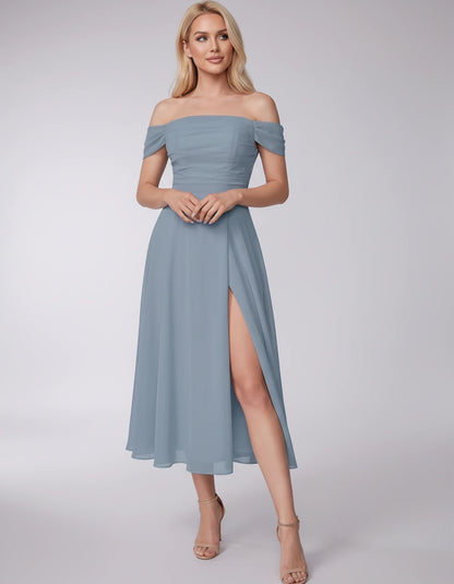 Marisol Midi Dresses — Dusty Blue | SKU: RB-3c3e40-dustyb76-2,RB-3c3e40-dustyb76-4,RB-3c3e40-dustyb76-6,RB-3c3e40-dustyb76-8,RB-3c3e40-dustyb76-10,RB-3c3e40-dustyb76-12,RB-3c3e40-dustyb76-14,RB-3c3e40-dustyb76-16,RB-3c3e40-dustyb76-16W,RB-3c3e40-dustyb76-18W,RB-3c3e40-dustyb76-20W,RB-3c3e40-dustyb76-22W