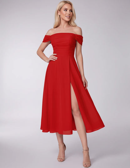 Marisol Midi Dresses — Red | SKU: RB-3c3e40-red-2,RB-3c3e40-red-4,RB-3c3e40-red-6,RB-3c3e40-red-8,RB-3c3e40-red-10,RB-3c3e40-red-12,RB-3c3e40-red-14,RB-3c3e40-red-16,RB-3c3e40-red-16W,RB-3c3e40-red-18W,RB-3c3e40-red-20W,RB-3c3e40-red-22W