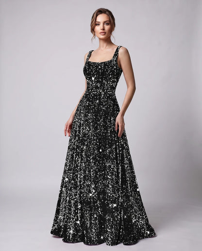 Marlowe Maxi Dresses — Black