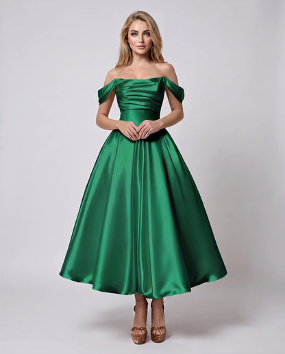Marsanne Midi Dresses — Dark Green