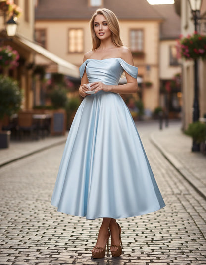 Marsanne Midi Dresses — Light Blue | SKU: RB-39dca0-lightb7b-2,RB-39dca0-lightb7b-4,RB-39dca0-lightb7b-6,RB-39dca0-lightb7b-8,RB-39dca0-lightb7b-10,RB-39dca0-lightb7b-12,RB-39dca0-lightb7b-14,RB-39dca0-lightb7b-16,RB-39dca0-lightb7b-16W,RB-39dca0-lightb7b-18W,RB-39dca0-lightb7b-20W,RB-39dca0-lightb7b-22W