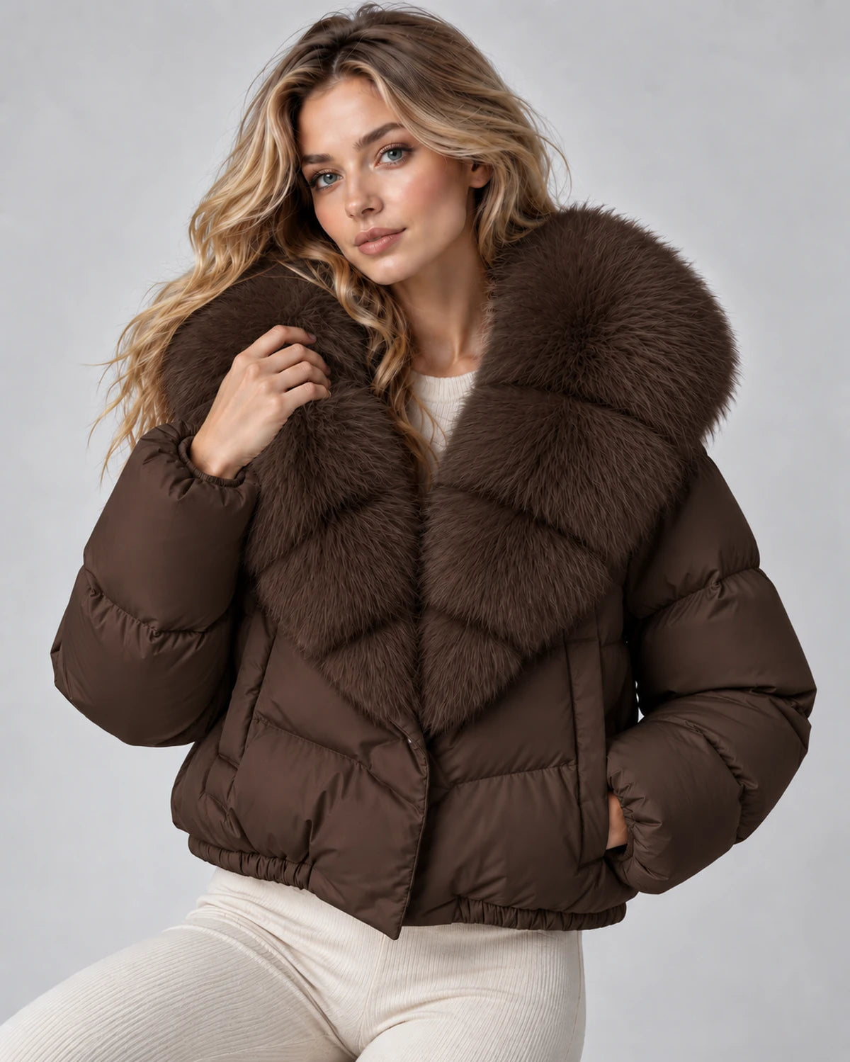 Mathilde Jackets — Coffee