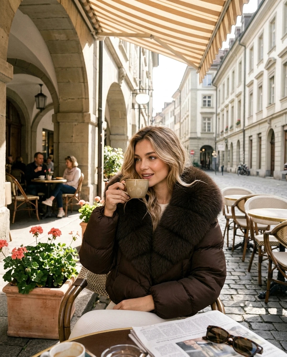 Mathilde Jackets — Coffee | SKU: RB-79265d-coffee-XS,RB-79265d-coffee-S,RB-79265d-coffee-M,RB-79265d-coffee-L